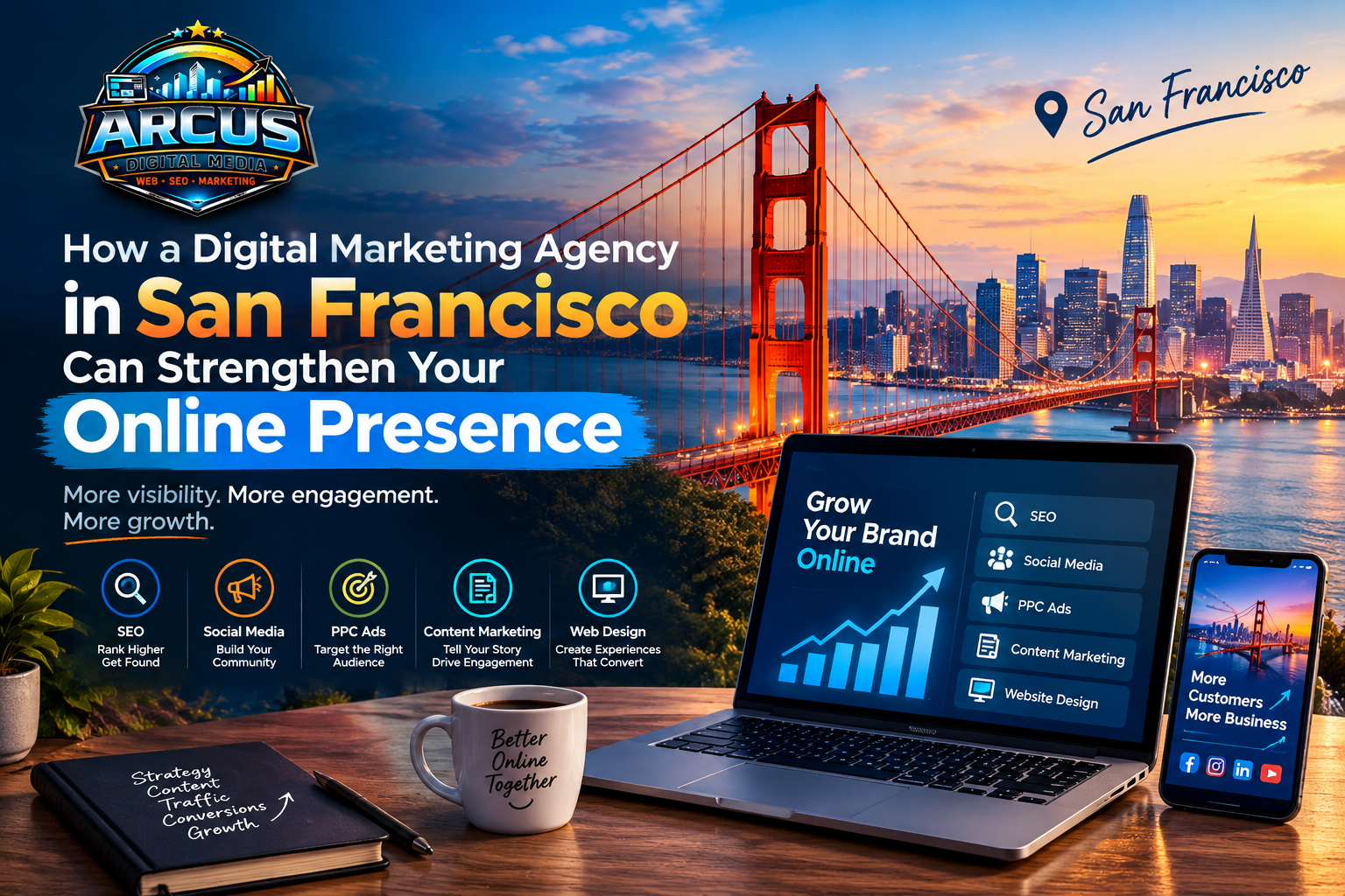 How a Digital Marketing Agency in San Francisco Can Strengthen Your Online Presence