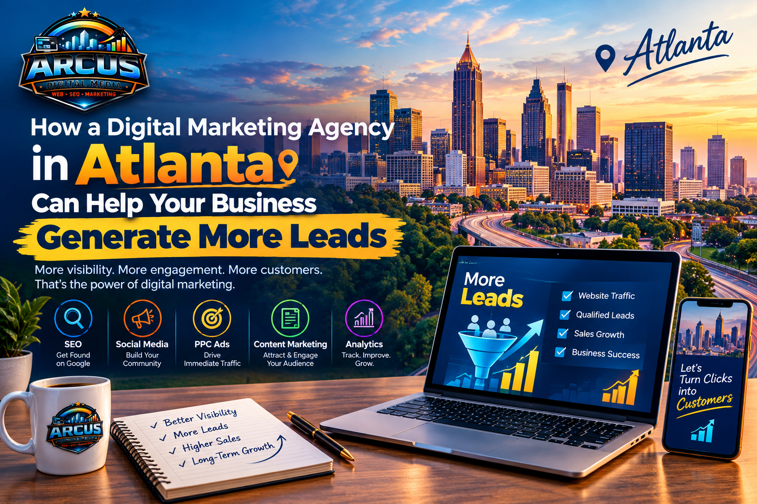 How a Digital Marketing Agency in Atlanta Can Help Your Business Generate More Leads