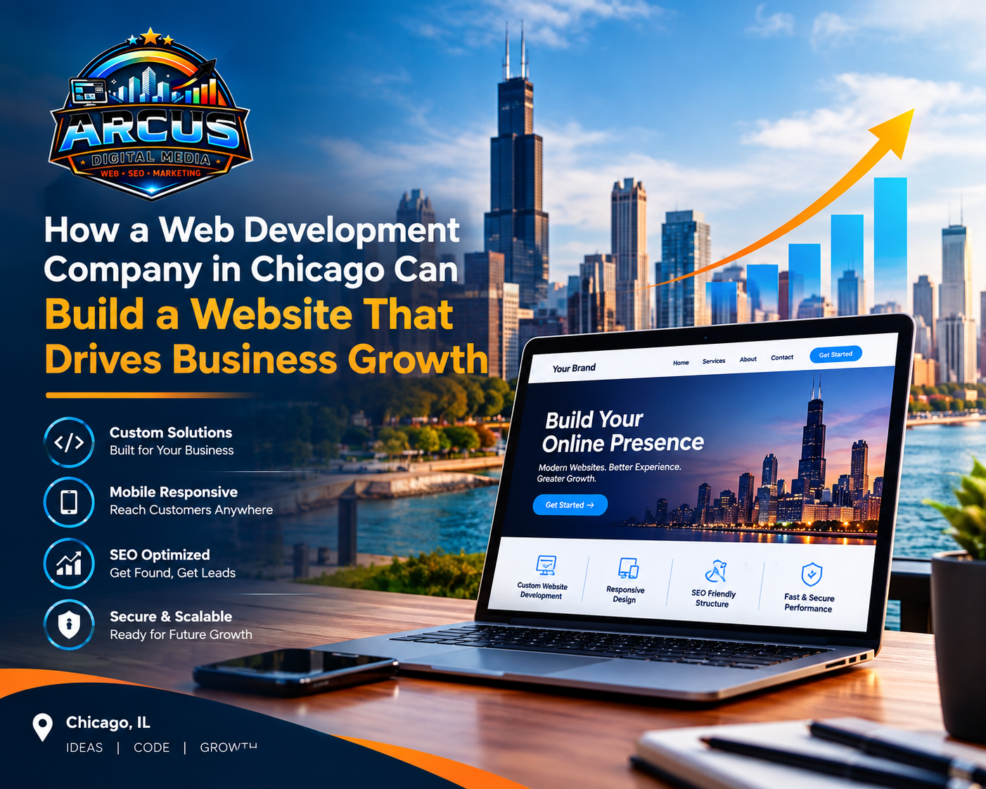 How a Web Development Company in Chicago Can Build a Website That Drives Business Growth