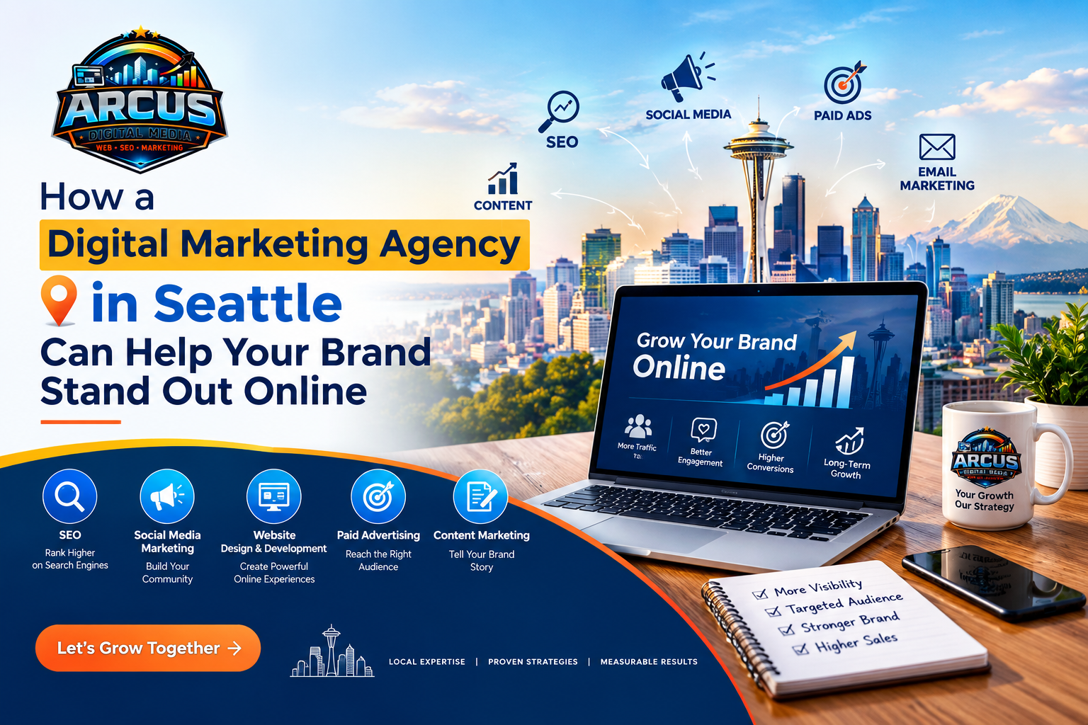 How a Digital Marketing Agency in Seattle Can Help Your Brand Stand Out Online