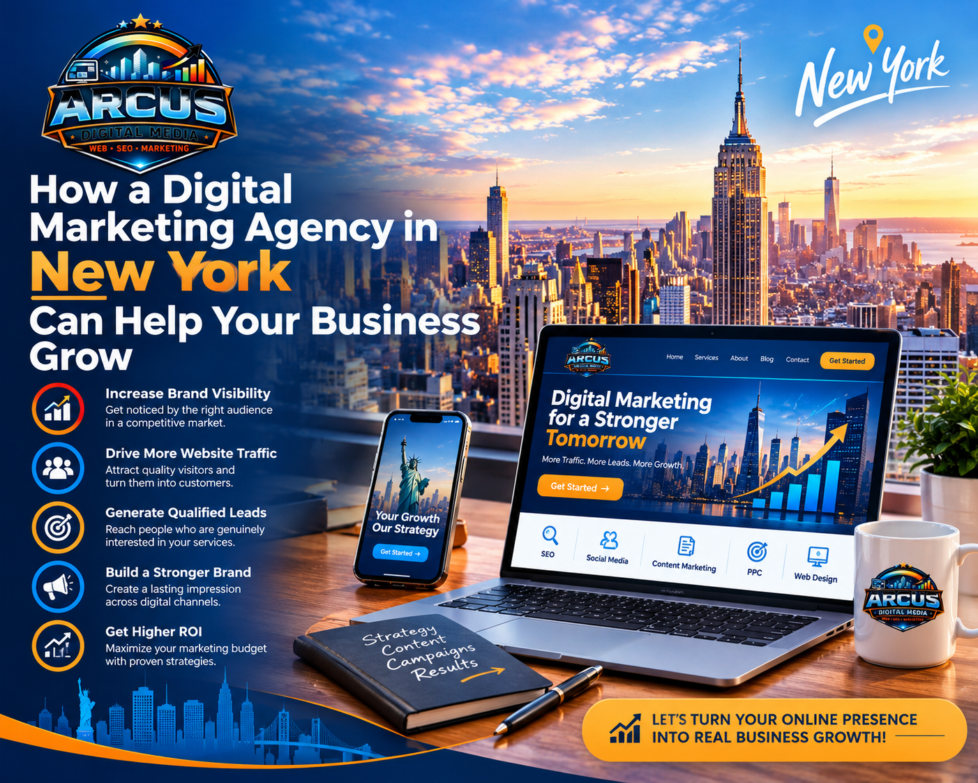 How a Digital Marketing Agency in New York Can Help