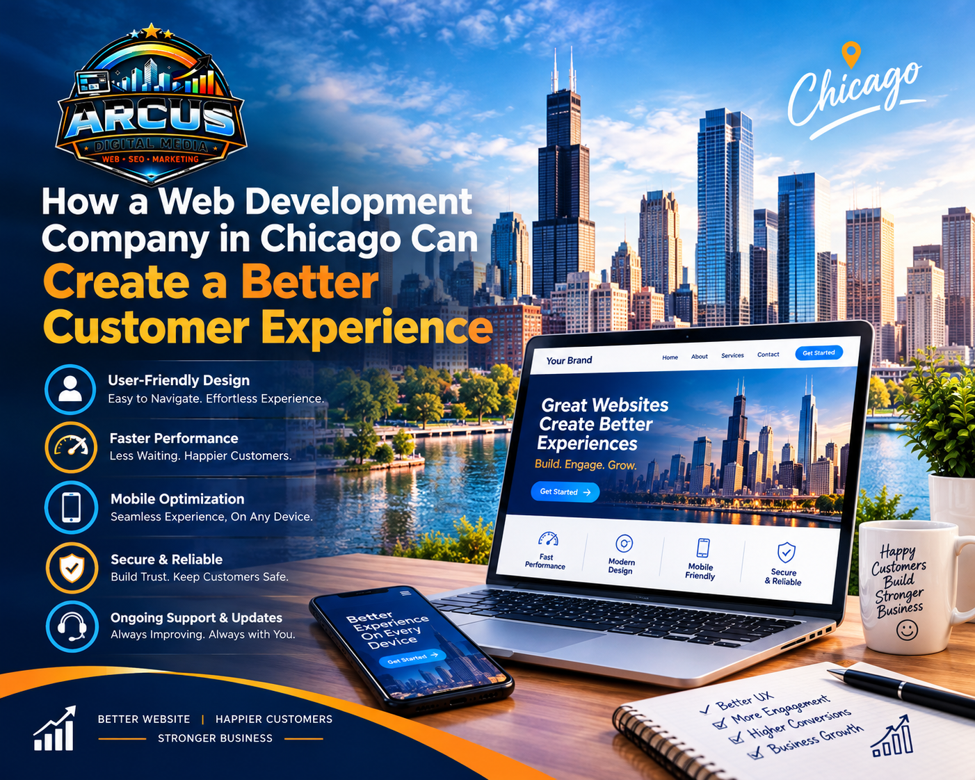 How a Web Development Company in Chicago Can Create a Better Customer Experience